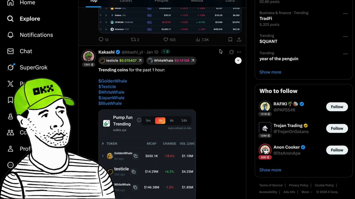 Scrolling CT? You don't have to wait for smart cashtags. Our browser extension gives you instant token insights straight from your feed.