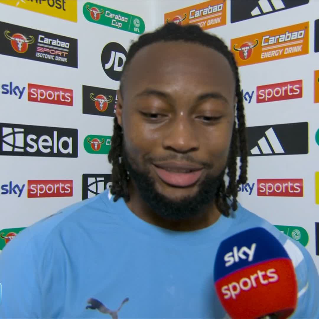 "I'm playing with a smile on my face" 😁 Antoine Semenyo is enjoying every moment 🩵