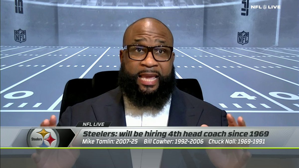 "Cignetti out of Indiana. I think his personality would fit with Pittsburgh." Marcus Spears is throwing the Indiana head coach's name in the hat 🎩🔥