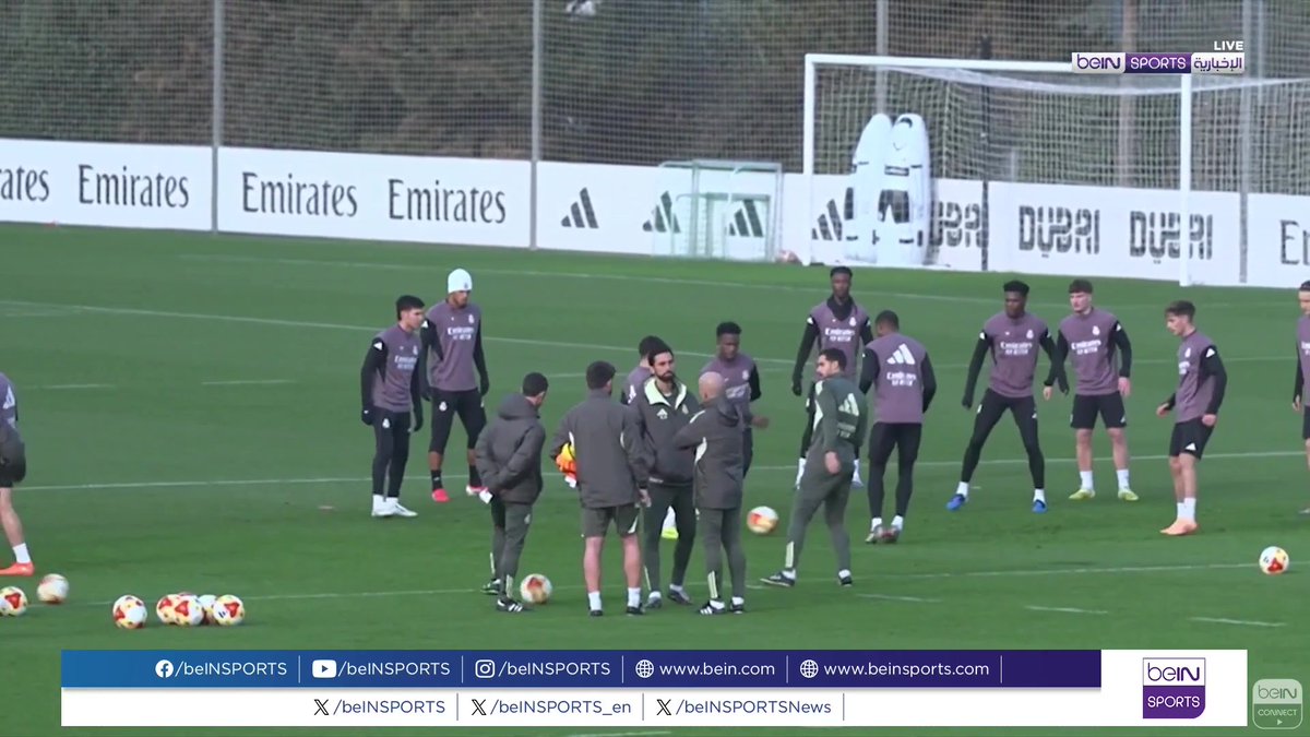 🟣🎥تقرير خاص | قاد ألفارو أربيلوا المدرب الجديد لريال مدريد حصته التدريبية الأولى على رأس الفريق الأول بعد تعيينه خلفا لتشابي ألونسو 🎙️تقرير | جمال جبالي جمال جبالي