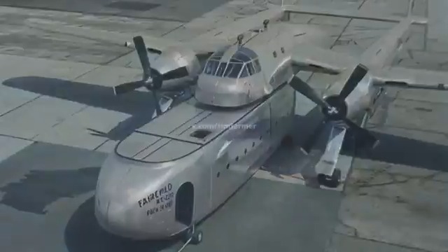 The Fairchild XC-120 Packplane first flew in 1950 and was an experimental C-119 variant with a detachable cargo pod for quick load/unload of troops, gear, or hospitals (or RV's). One prototype only-drag and complexity ended it in '52. Lot of possibilities with that bad boy.😎