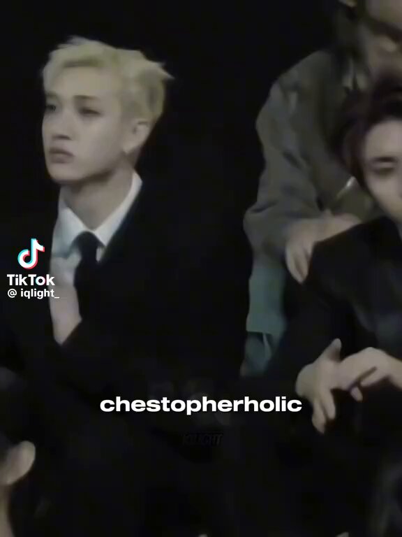 Chris and his damn habit of squeezing his breast...