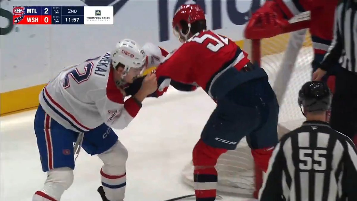 Dylan McIlrath lays a BIG hit on Jayden Struble and Arber Xhekaj comes FLYING in to take exception 😳👊