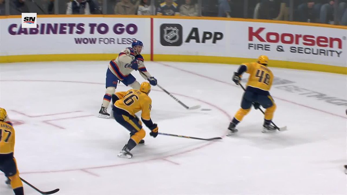 THAT’S A 20 GAME POINT STREAK FOR MCDAVID!!