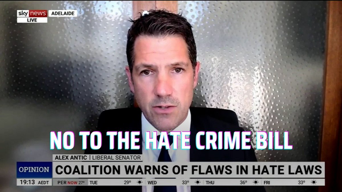 This so called “Combatting Antisemitism, Hate and Extremism Bill” is the worst assault on freedom this Parliament has ever seen. Australians already face far too much regulation of free speech at both state and federal levels. Law-abiding gun owners don’t need further restrictions either. I will be voting AGAINST the Bill in its entirety, and I strongly urge all my parliamentary colleagues to do the same. To hear more from me and stay up to date, signup to my email newsletter here: