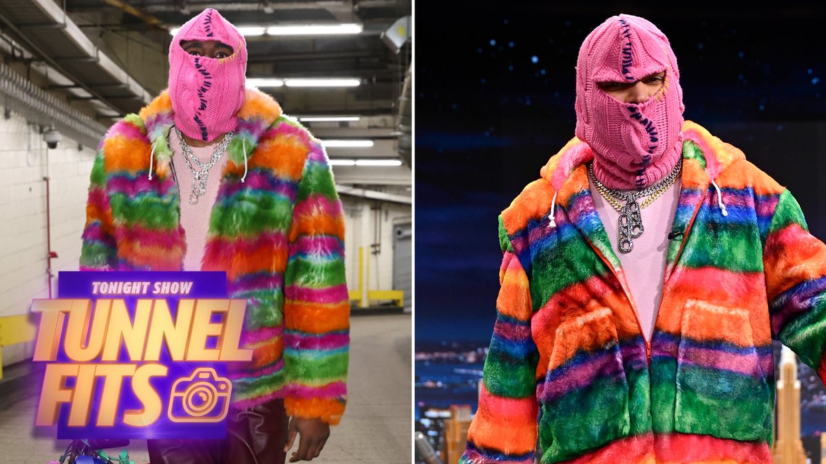 Jimmy rocks James Harden’s tunnel fit 🤣 NBA #FallonTonight
