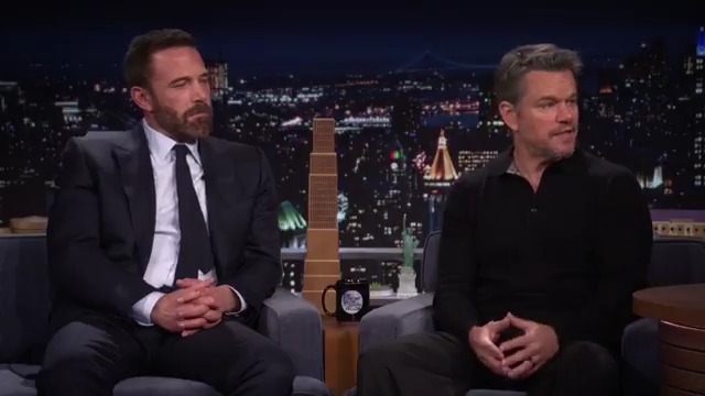 .Ben Affleck &amp; Matt Damon’s new film The Rip is inspired by a real team of Miami cops! #FallonTonight