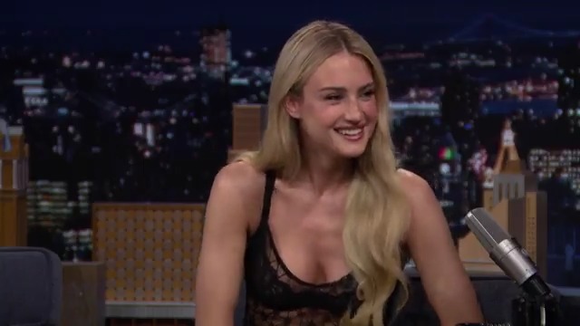 Grace Van Patten and her Tell Me Lies on Hulu co-star Jackson White get screamed at on the streets for dating in real life 🤣 #FallonTonight #tellmelies