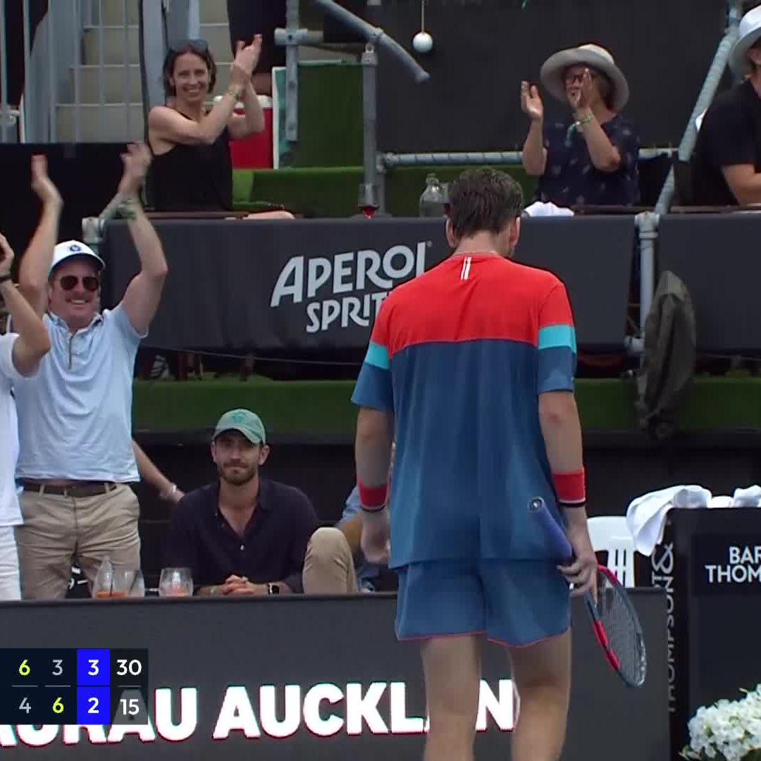 He. Had. No. Right 😱 Cameron Norrie goes defence to offence at #ASBClassic!