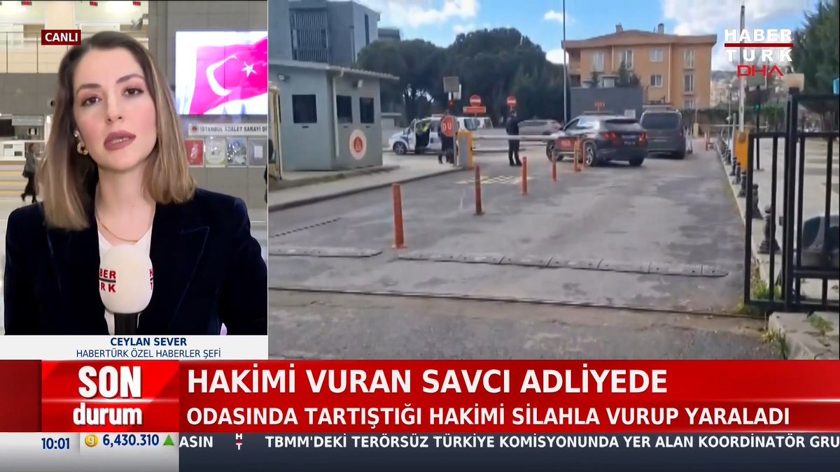 Hakimi vuran savcı adliyede Savcı hakkında "öldürmeye teşebbüs" suçlaması var.