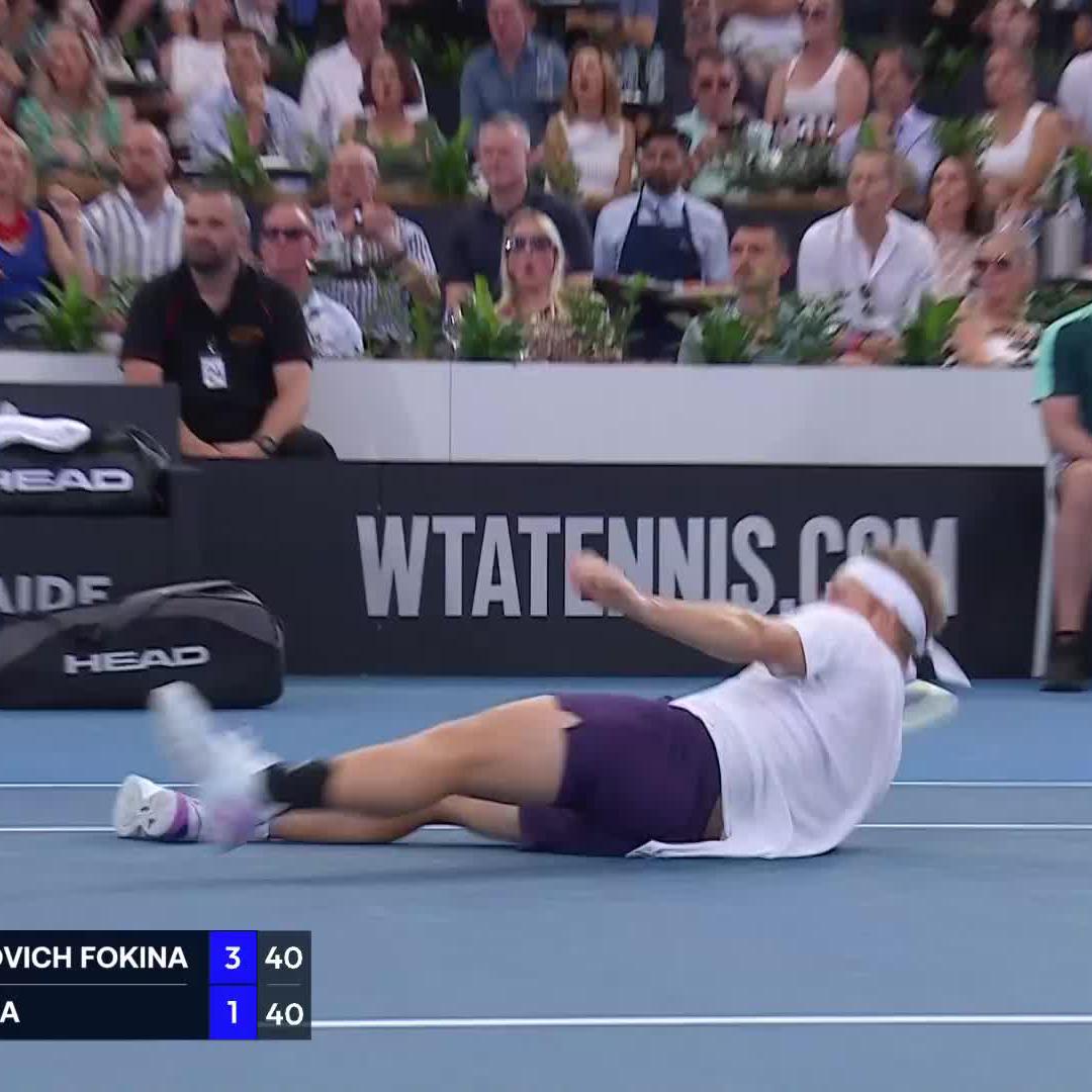 An ADF special 🤩 Alejandro Davidovich Fokina #AdelaideTennis