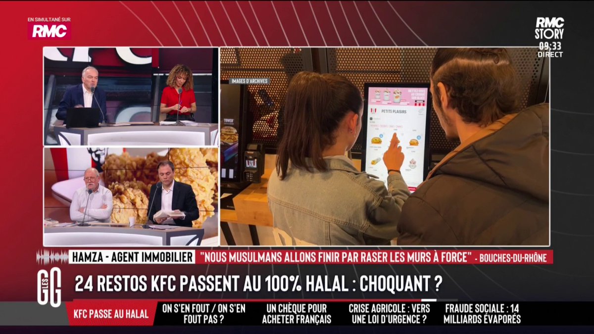 📞 Hamza, agent immobilier, au 3216 : "Nous musulmans, vous voulez qu'on rase les murs ? C'est du business, arrêtez de parler de communautarisme. On n'a pas voté pour dire qu'on voulait du halal ! Ne vous sentez pas envahi." #GGRMC