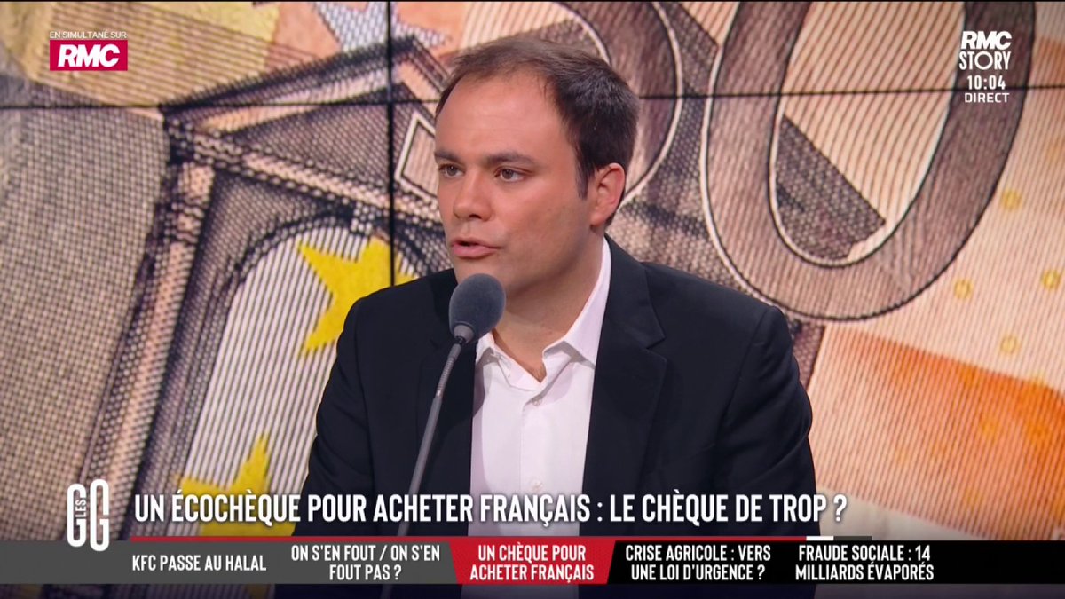 🖋️ Un écochèque pour acheter français 🗣️ Charles Consigny : "Le jeune Beaune doit faire quelque chose au haut-commissariat au plan... sinon, c'est un emploi purement fictif. Donc on invente une usine à gaz. Moi je propose de supprimer le haut-commissariat au plan." #GGRMC
