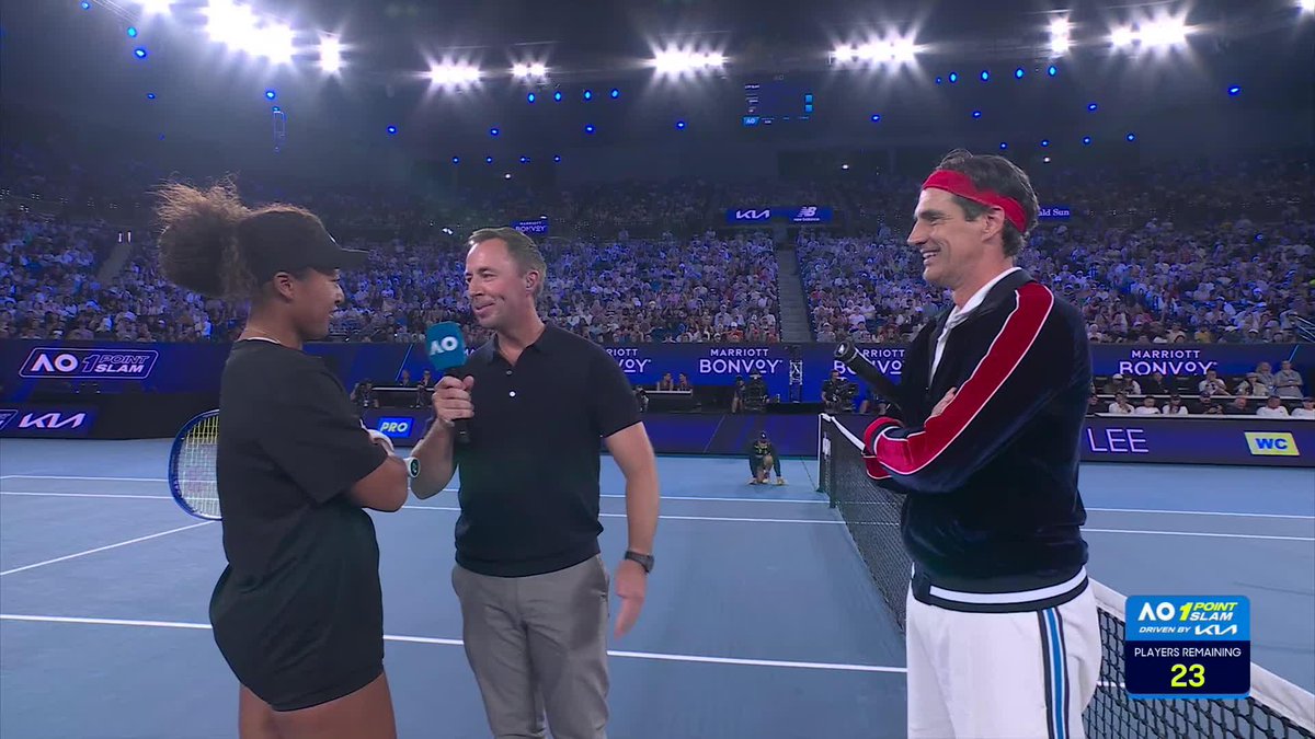 Bitta trash talk with Naomi Osaka and Andy Lee 😂