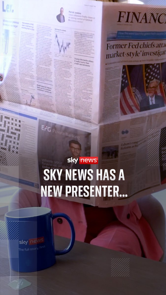 Watch this space 👀 There’s someone new in the Sky News building... Can you guess who it is? Comment below 👇