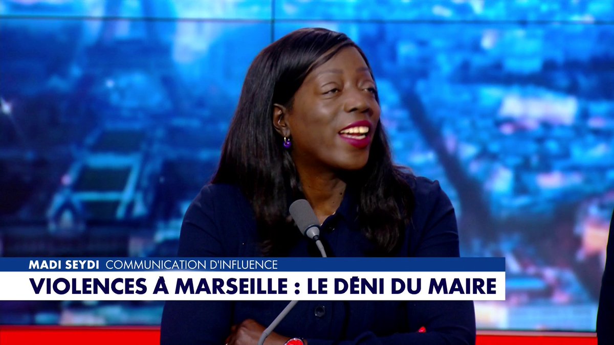 «Si on aime Marseille, on se bat pour pouvoir y vivre en sécurité», estime Madi Seydi, communicante d'influence, dans #MorandiniLive