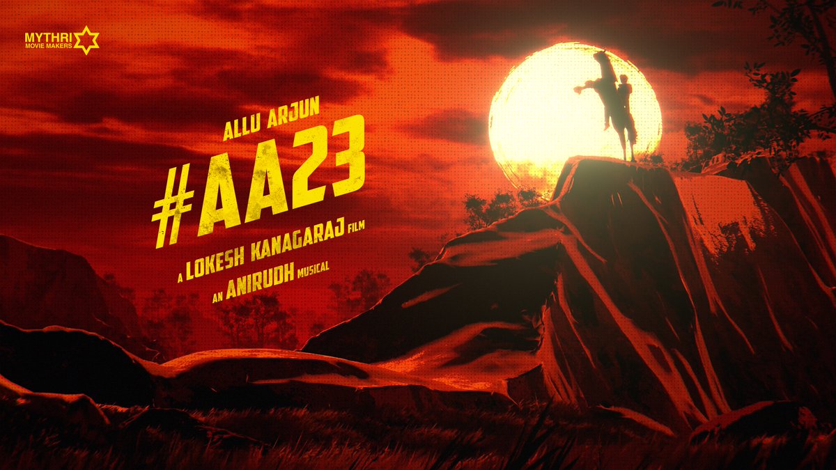 I SAY 23 Goin on a spree Low-Key G Locked in mentally That’s a guarantee ! Excited about the new journey with the Maverick Lokesh Kanagaraj garu 🔥 & at last with brother Anirudh Ravichander ❤️🔥 Can’t wait for this one 🖤