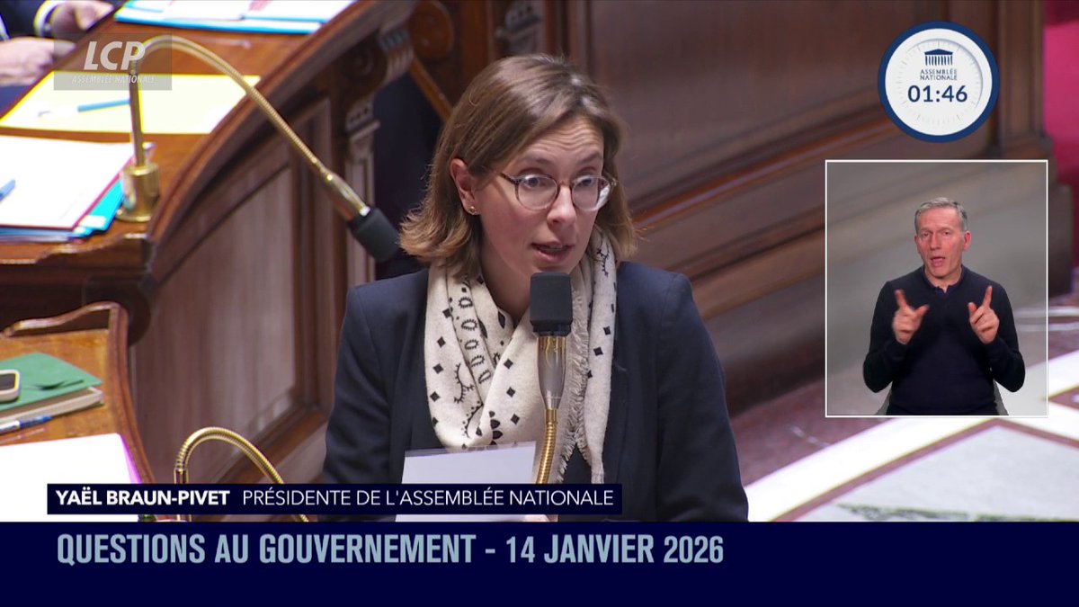 "Il n'est pas vrai que des dizaines de Français fortunés ne paieraient aucun impôt sur le revenu, il n'y a pas de document à Bercy qui le montrerait", rétorque Amélie de Montchalin. #QAG #DirectAN