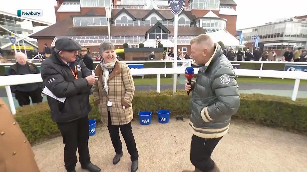 "He's the best of them!" Matt Chapman caught up with Jane Williams Racing after Matiwo put in an impressive display at Newbury Racecourse...