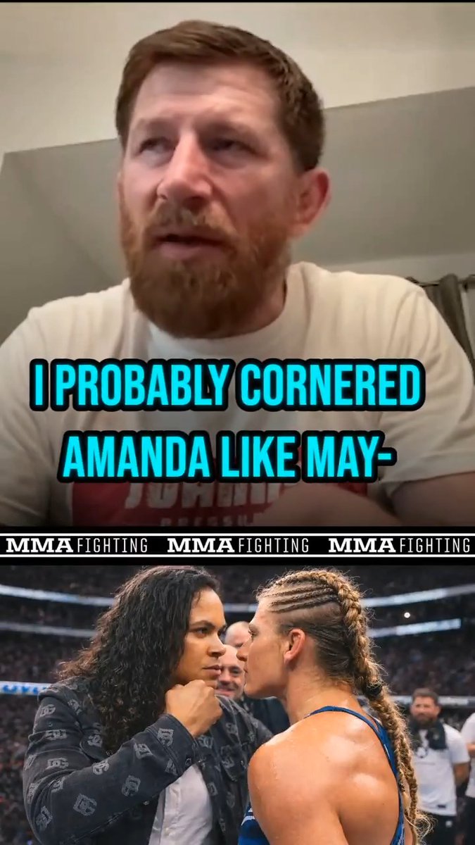Kayla Harrison’s coach Mike Brown downplays Amanda Nunes leaving ATT: "I think Amanda left more because she had the loss with Pena, and she just wasn’t happy, and maybe she thought she needed changes." (🎥 Damon Martin)