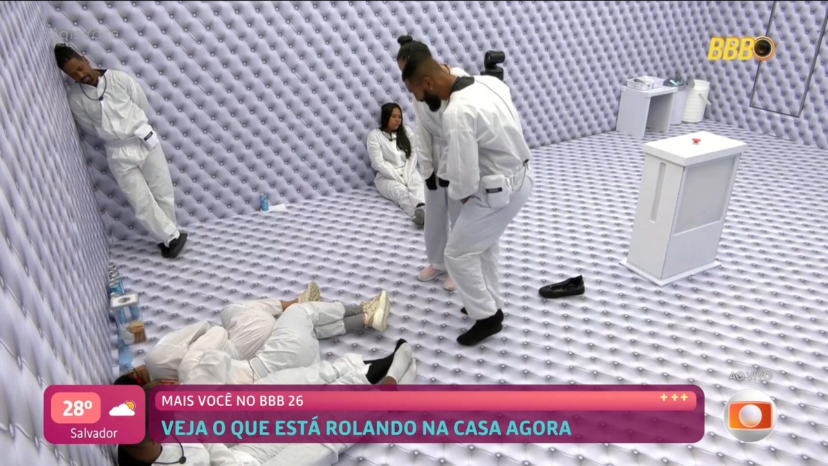 Esse #QuartoBranco tá babadeiro, hein, mores? 🆘🫠 #BBB26 #RedeBBB #MaisVocê