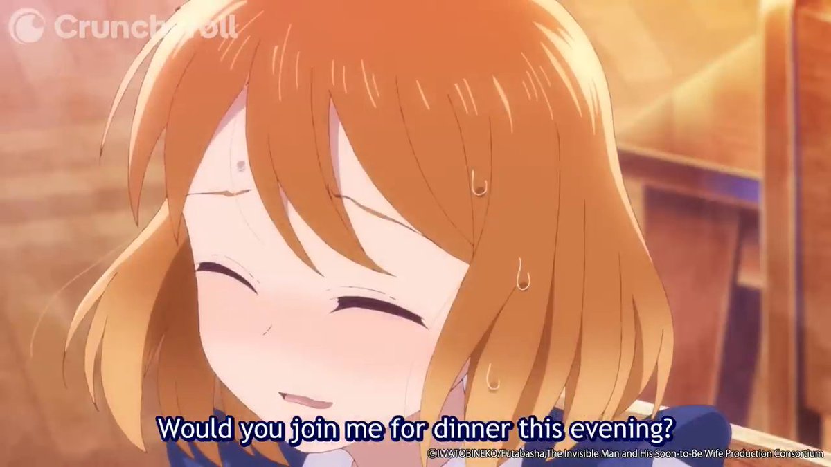 Shizuka and Akira go to dinner ✨ (via The Invisible Man and His Soon-to-Be Wife)