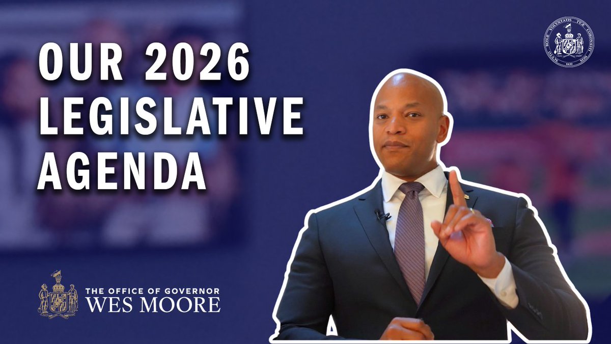 This legislative session, we’ll keep moving Maryland forward.