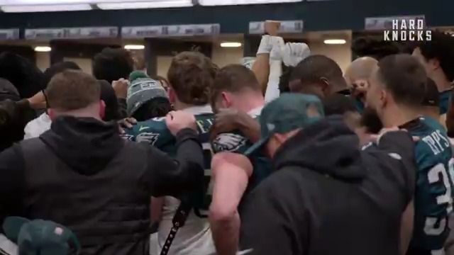 Nick Sirianni and Jordan Davis' message to the team after their final game. 💚 Hard Knocks In Season with the NFC East available now on hbo max fka