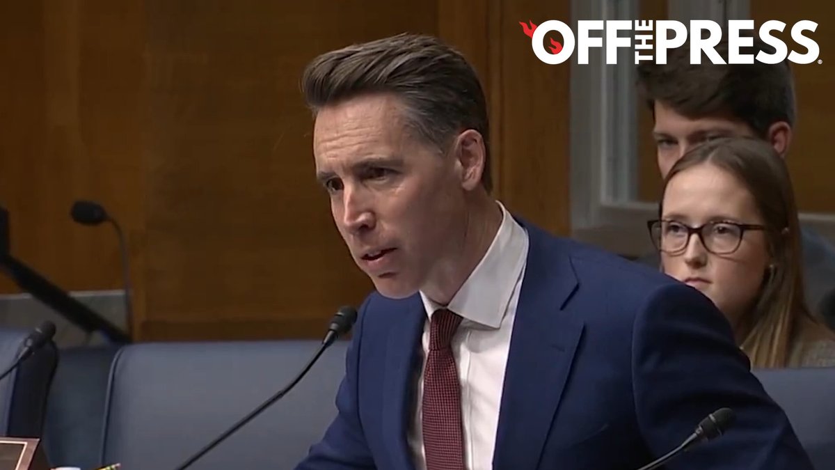 🚨WATCH: Josh Hawley asks a doctor whether men can get pregnant, but she refuses to say yes or no.