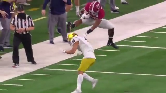 Alabama Najee Harris was really SPECIAL 🥹