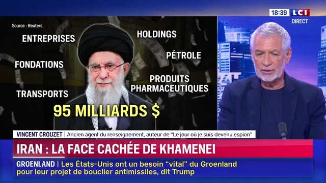 ▶️️️#Iran - La face cachée de Khamenei : “Les Iraniens sont les maîtres de Dubaï. Notamment les pasdarans, les gardiens de la révolution islamique.” Vincent Crouzet, alias Victor K #24hPujadas #LCI #Khamenei ⤵️