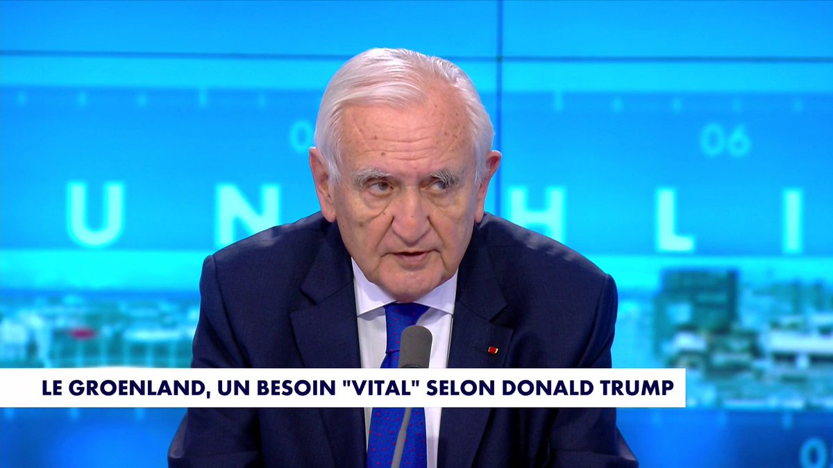 Jean-Pierre Raffarin, ancien Premier ministre, sur le Groenland : «C'est l'Europe qui est attaquée, et si on accepte ça, on acceptera le pire», dans #Punchline