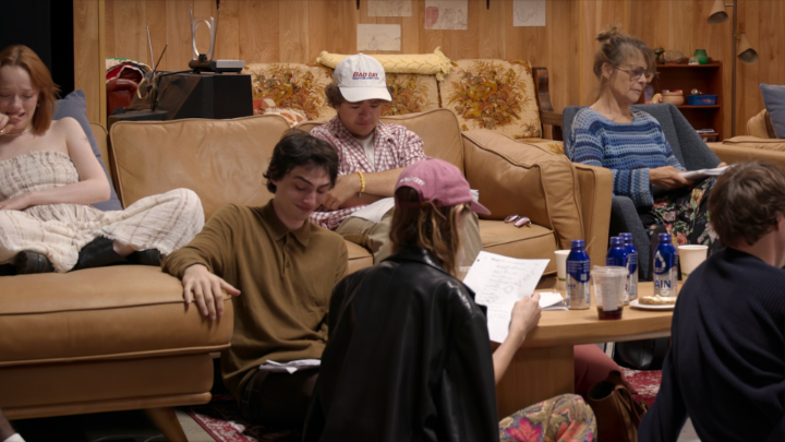 the final table read. One Last Adventure: The Making of Stranger Things 5 is now playing.