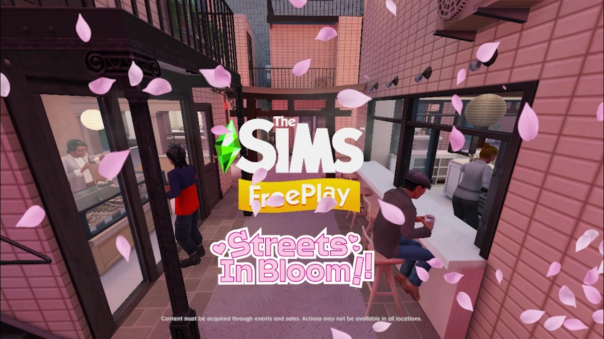 From neon arcade lights to the gentle embrace of a hot spring, Streets in Bloom has it all. 🌆♨️ And yes, there are cute kitties waiting too. 😻 Get ready to welcome spring and wrap up your Sims’ Gap Year in style. #ComingSoon