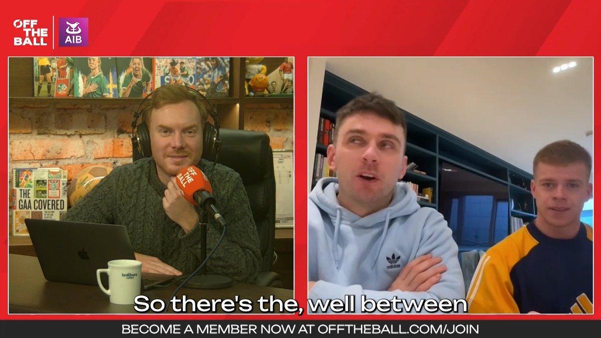 🗣️ 'Who the hell is yer man, like?' 🗣️ 'He accidentally found his way into the Cusack stand dressing room instead of the Hogan stand...' Kilbrittain's Jamie and Philip Wall explain just how they ended up celebrating with the Upperchurch Drombane lads, and the hilarious events in Croke Park! | ⬛️🟨 The All Ireland Club Championships on Off The Ball with AIB_GAA
