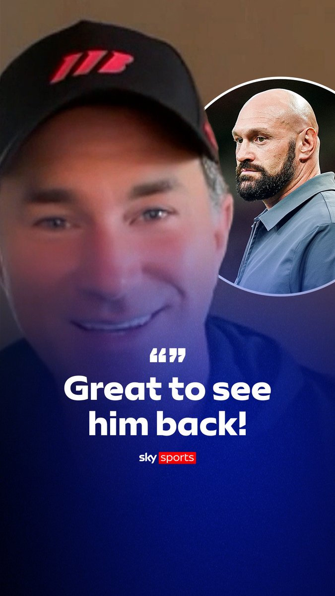 "Great to see him back" 🙌 Eddie Hearn looks ahead to Tyson Fury's return to boxing 🔙
