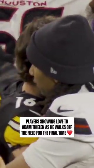 well earned respect 👏 Adam Thielen