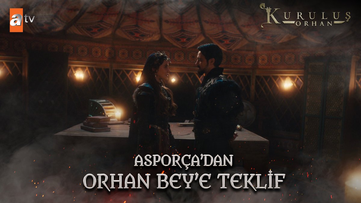 Prenses Asporça'dan Orhan Bey'e teklif... "Bursa'dan vazgeç Orhan Bey!" #KuruluşOrhanBursanınFethi atv