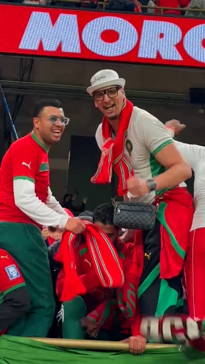Le douzième homme est déjà EN PLACE 🇲🇦🔥