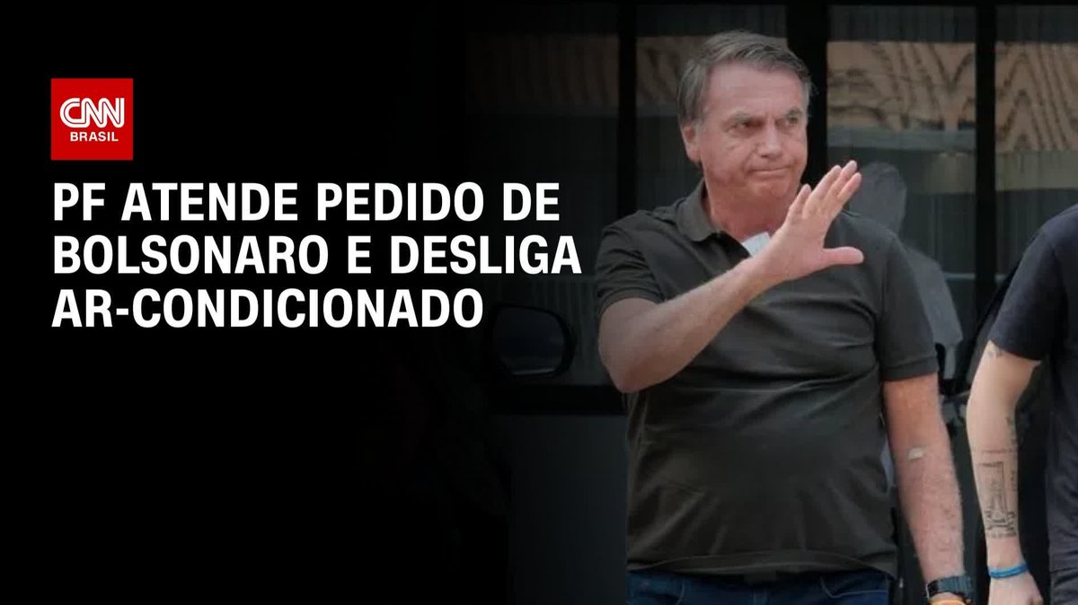 PF atende pedido de Bolsonaro e desliga ar-condicionado; assista #CNN360º