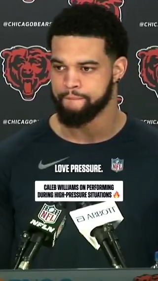 .Caleb Williams is just always prepared for the moment 🐻