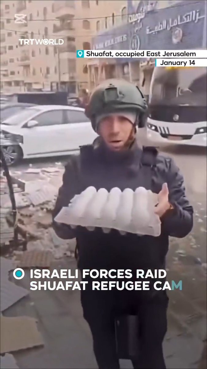 Israeli forces stormed the Shuafat refugee camp in occupied East Jerusalem, raiding multiple homes, abducting several residents, and destroying around 13,000 eggs. Despite residents paying taxes, the camp continues to be systematically denied basic municipal services