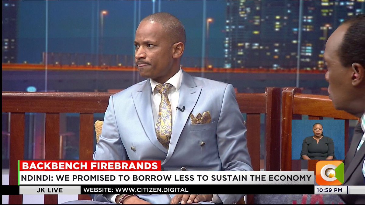 Jeff: How did you raise funds for development in Kiharu? MP Ndindi Nyoro: By optimizing resources. We must provide free basic education to Kenyans, just as Kibaki envisioned, and I believe it’s achievable now #JKLive
