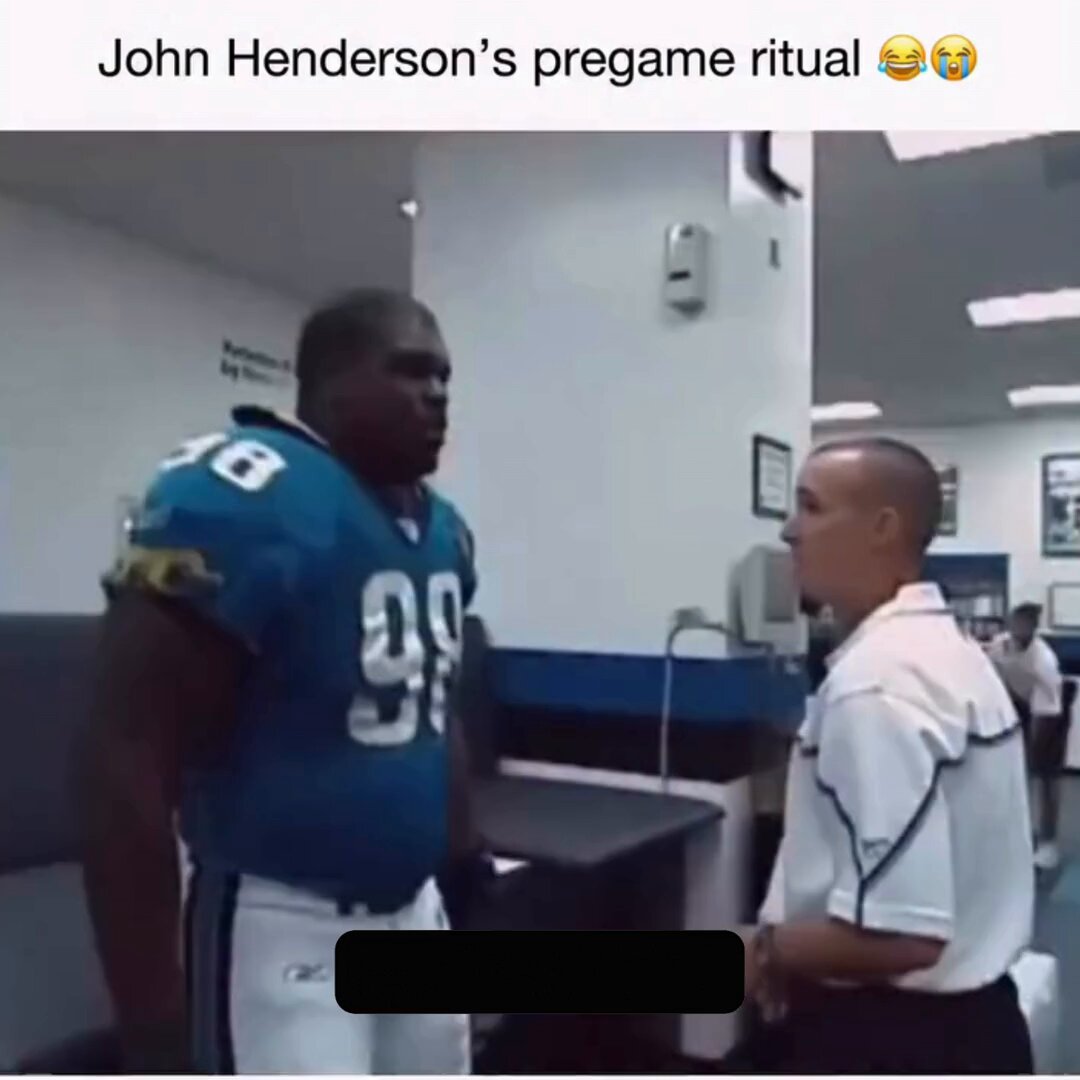 Whatever it takes to get fired up for a game 🦍💥