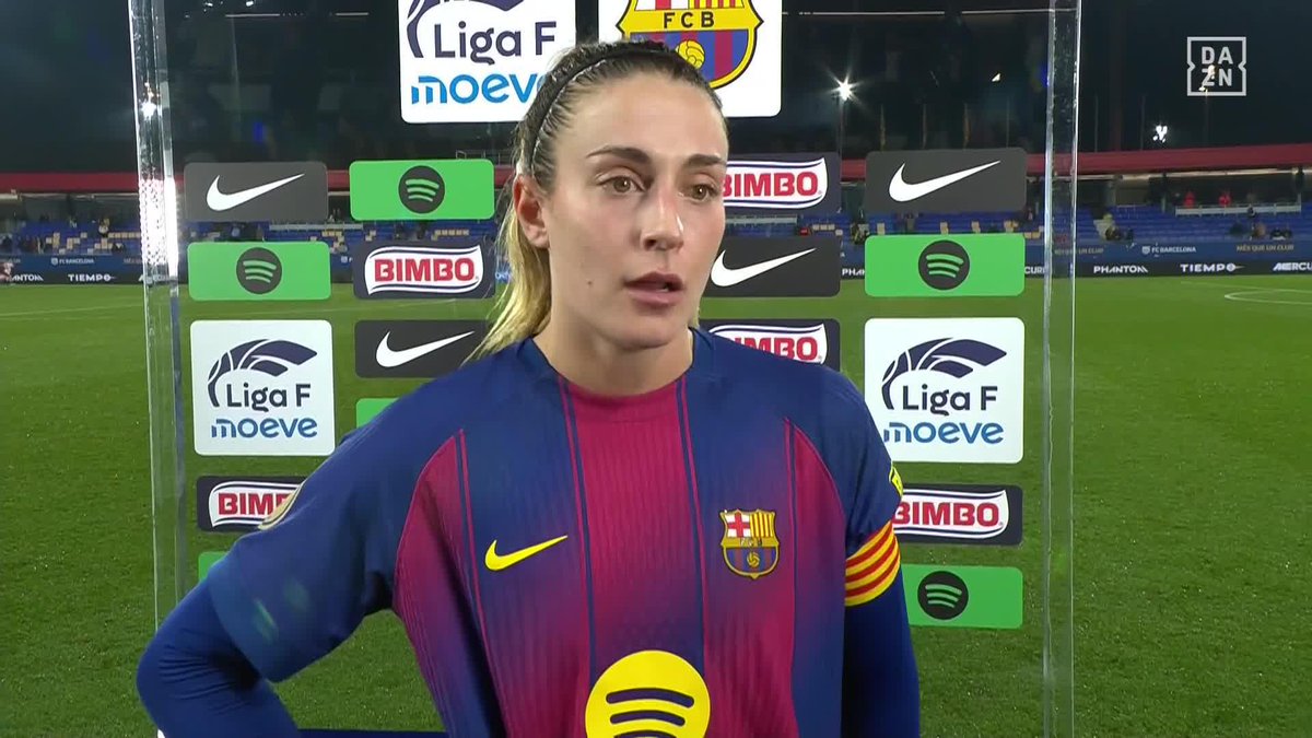 El orgullo de Alexia Putellas cuando habla de las canteranas del FC Barcelona Femení 🥹❤️ 🗣️ "El trabajo en la cantera es de las cosas más especiales que hace el Barça" #LigaFenDAZN ⚽