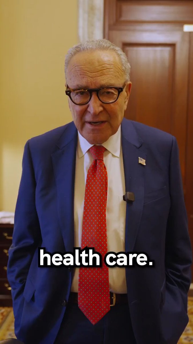 I just brought legislation to the Senate floor to restore ACA tax credits for 3 years. This legislation passed the House with bipartisan support. Senate Republicans said NO, ensuring health care costs continue to spike for millions of Americans. We're not going to stop fighting