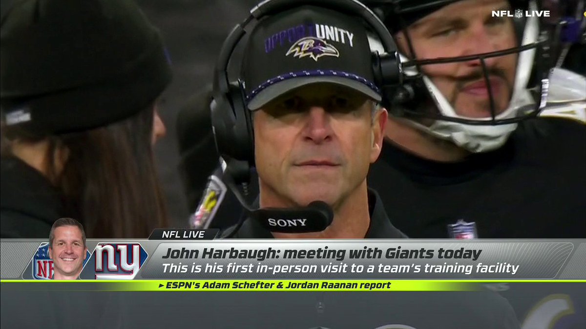 "What I heard John Harbaugh is looking for in a team [is an] ... organizational structure. A solid quarterback." Jordan Raanan weighs in on what John Harbaugh is prioritizing in his next stop ✍️