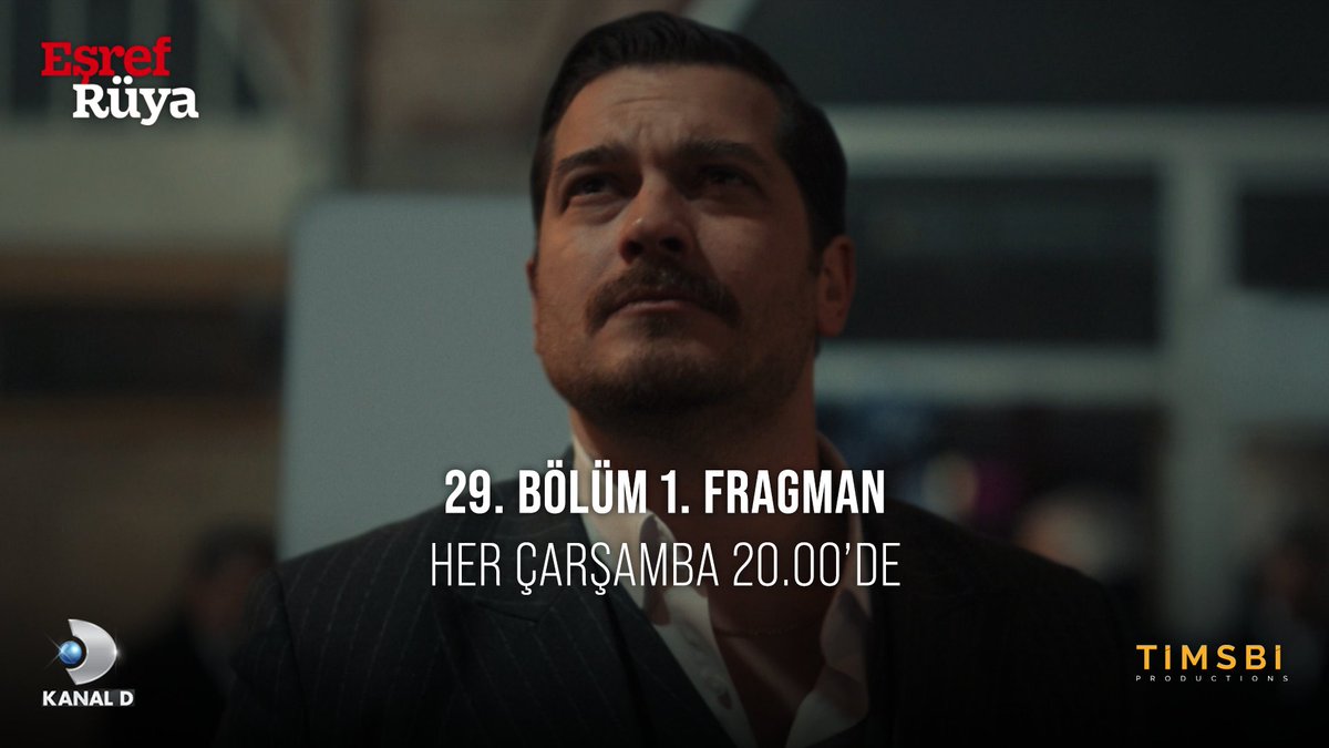 “Eşref Tek yetimlerin babasıdır!” 💥 #EşrefRüya yeni bölümüyle çarşamba 20.00’de #KanalD’de, tv yayınından hemen sonra ise Amazon Prime’da sizlerle. Kanal D TİMSBİ Productions