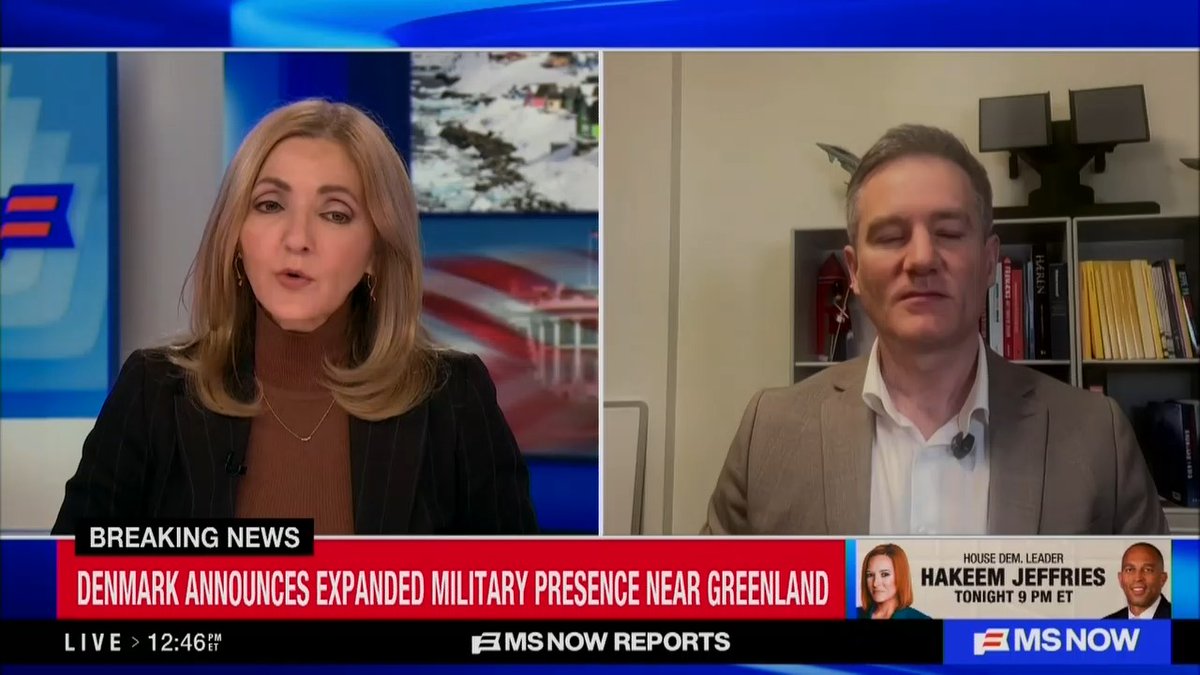 Danish Parliament Member: People in Greenland are very nervous, as I think any people would be if they were threatened with invasion. They don't deserve this. They haven't done anything. They've been very loyal to the Americans. There's no hostility. There is no illegitimate government. There's no drug trafficking. There is nothing that can justify this.