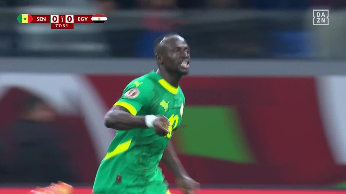 スーパーミドル炸裂⚡️ 母国を2大会ぶりファイナルへ導く セネガル🇸🇳マネ 決勝ゴール 🏆アフリカ・ネーションズカップ 🆚セネガル×エジプト 📺️DAZN 見逃し配信 #アフリカネーションズカップ #だったらDAZN